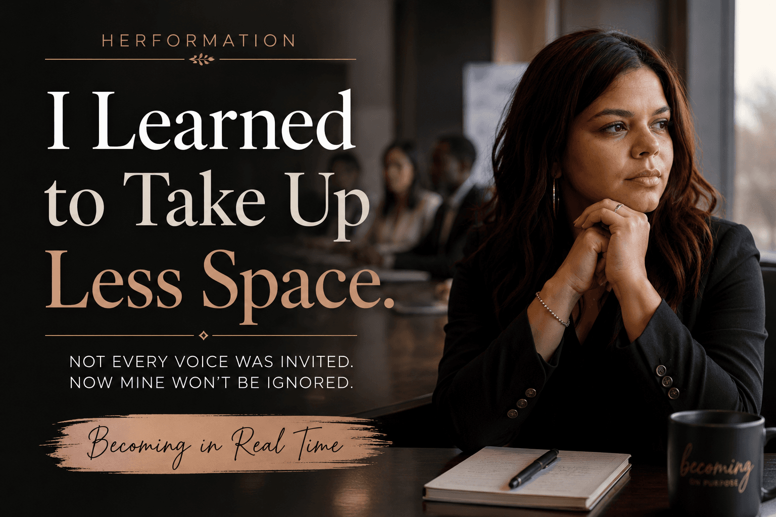 I Learned to Take Up Less Space editorial feature image