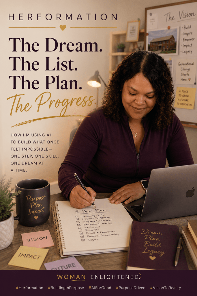HERFORMATION — The Dream, The List, & The&nbsp;Progress